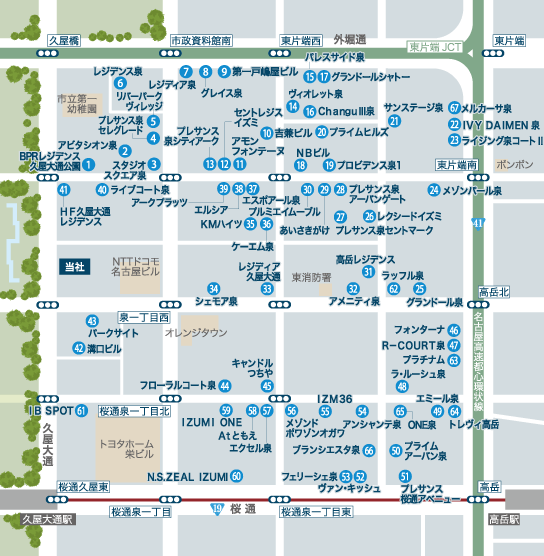 賃貸マンションMAP